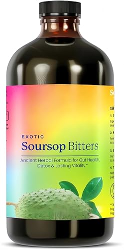 Soursop Bitters Unterstützt das Wohlbefinden der Verdauung kompletter Entgiftungs- und Energie-Stack