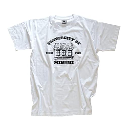 University of MiMiMi trolling T-Shirt Weiss L