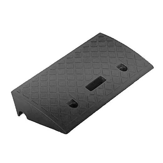 tingtin Almohadilla De Rampa De Desaceleración De Plástico Estribo De Goma Pendiente Carretera Hombro Almohada Coche Estera De Escalada Charming