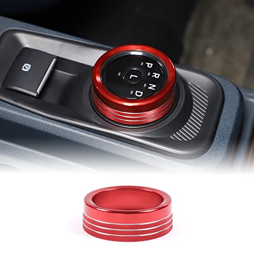 Car Gear Shift Switch Button Ring Trim Cover Compatible with Ford Maverick 2022-2024 Gear Knob Ring Cover Gear Shift Switch Knob Protect Cover Gear Shifter Head Button Decorative Interior Accessories