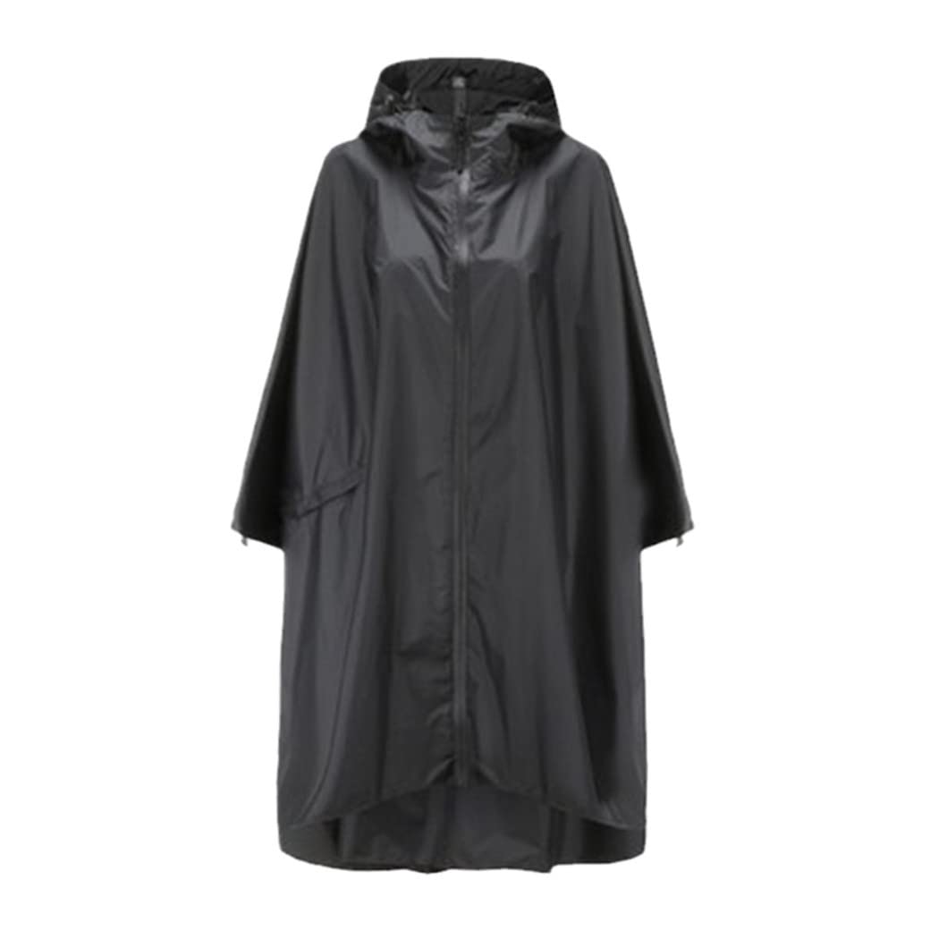 Poncho de pluie imperméable multicolore for hommes et femmes, randonnée en plein air