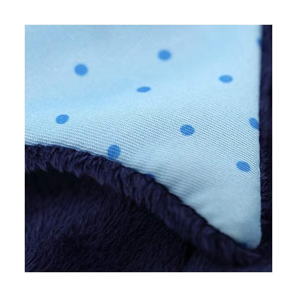 SIGIKID 41099 Schnuffeltuch Fledermaus Urban Mädchen und Jungen Babyspielzeug empfohlen ab Geburt blau – Bild 8