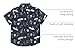 Disney Nightmare Before Christmas Jack Skellington Little Boys Hawaiian Button Down Shirt 7-8