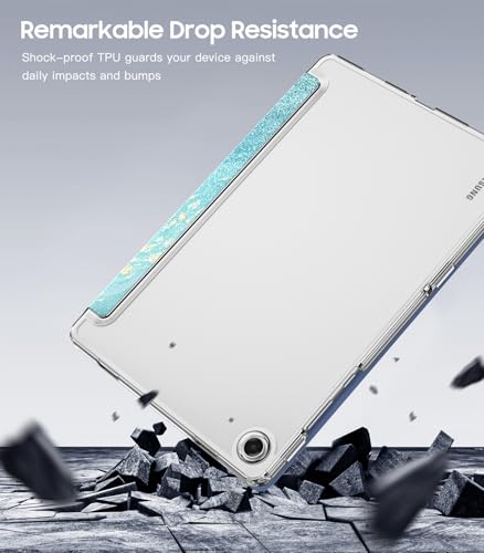 Image of TiMOVO Case for Samsung Galaxy Tab A11+ /A11 Plus 11 inch 2026, Gilding Texture | Fit for SM-X230 /X236 /X238, Slim Soft TPU, Translucent Frosted Back, Auto Wake /Sleep