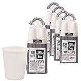 まとめ買い ペーパーカップ 5oz 150ml 【500個(100個×5パック)[ふだん使い 紙コップ] 白ムジ ホワイト [安全品質] 】サンナップ製ディスペンサー対応(CD-5DB) サンナップ製カップホルダーに対応(CH-150BK) C15100AW