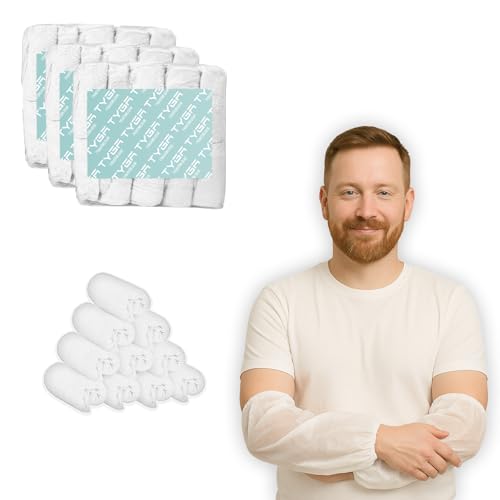 Manchettes de protection étanches couvre-bras imperméables à élastique taille unique