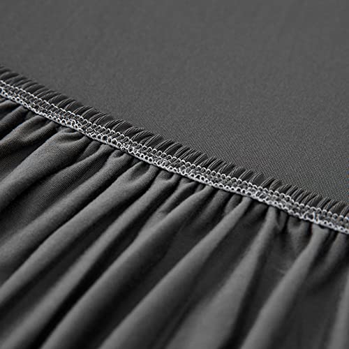 Housse pour canapé sectionnel en L extensible grand canapé d'angle vert - 5