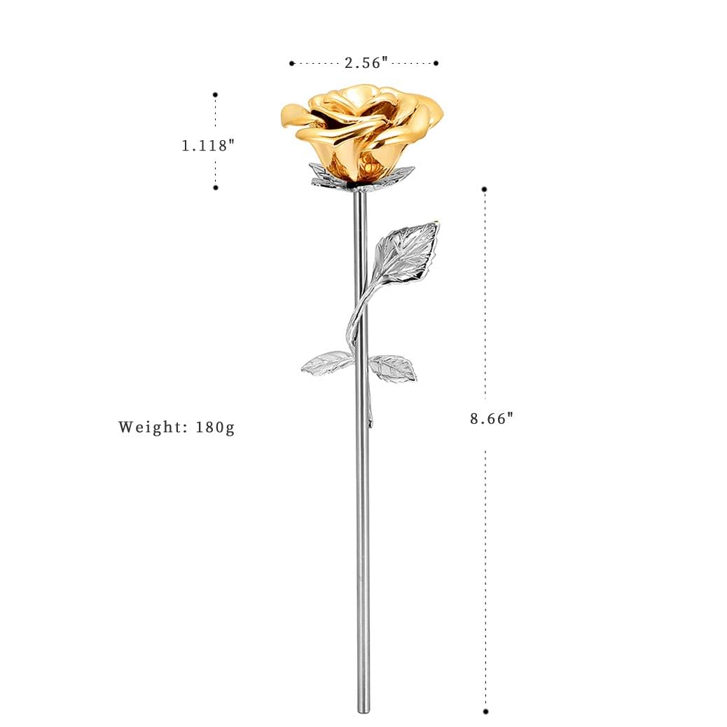 QGJNSGC Roze bloem, aandenken urnen voor menselijke as, herdenkingsurnmedaillon, lange steel, kleurrijke rozenbloem, crematie, urn, begrafenis, urn voor as, volwassenen, crematie aandenken voor as