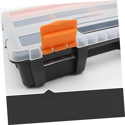 Boîte de rangement portable transparente à compartiments ajustables - 8