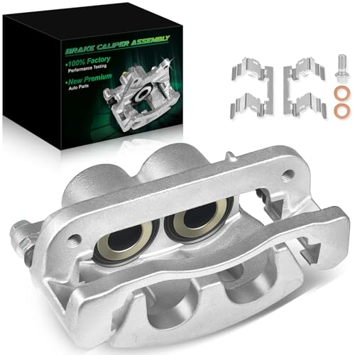 Image of Front Left Disc Brake Caliper Assembly with Bracket Fit for:-Chevy Silverado Suburban Express 1500 Tahoe, for:-GMC Sierra Yukon XL Savana 1500 for:-Cadillac Escalade XTS 08-20 OE# 18-B4919A