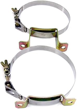 Nitrous Express 11109 5 lbs. Stainless Steel Bottle Brackets