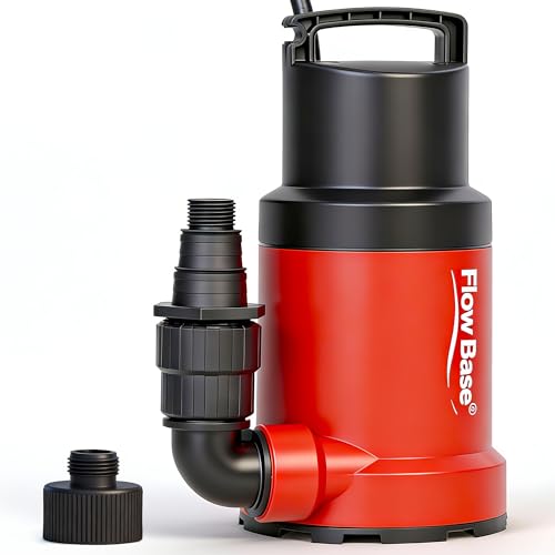 Flowbase 1HP 5000GPH Submersible Pump for Water Transfer