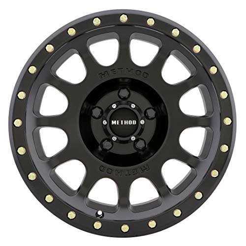 Method Race Wheels 305 NV Matte Black 17x8.5" 5x5", 0mm offset 4.75" Backspace, MR30578550500