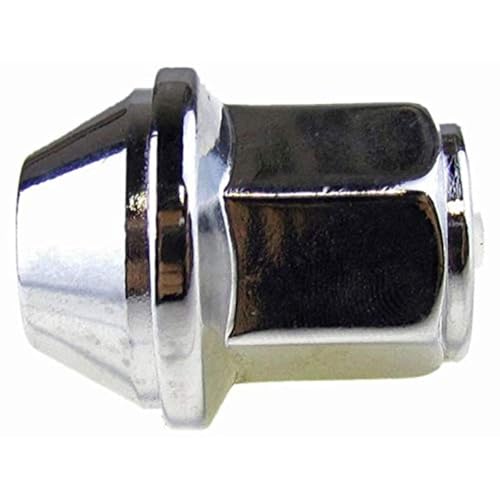 Tuerca de rueda M14-1.50 Dorman 611-007 cromada para modelos Ford y Lincoln pack de 10 unidades