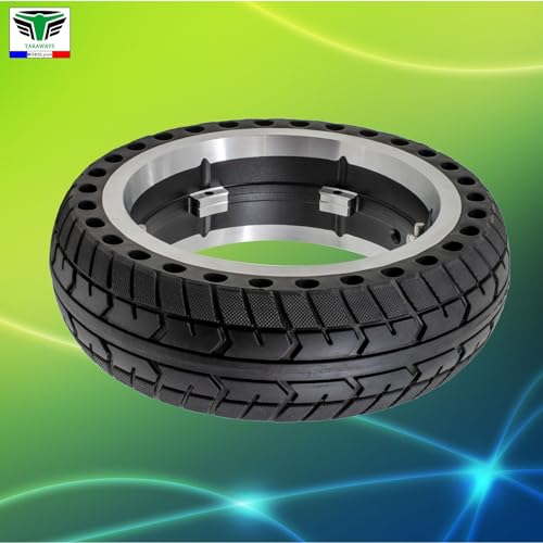 M365Lyon - Aluminium Felge, Schwarz, 8,5 x 2 Zoll, kompatibel mit Dualtron Mini, Togo und Pop Scooter, Elektro-Scooter-Rad