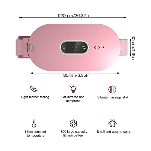 LYTGTOP Cuscino riscaldante mestruale, 4 livelli