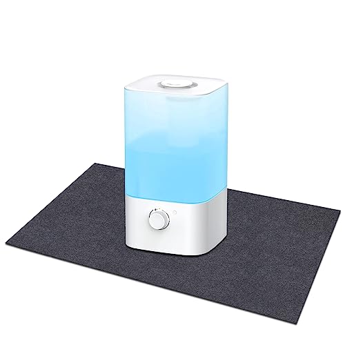 Humidifiers Mat,For floor surface/Absorbent mat Lightweight Washable Floor Mat?Under the Humidifiers Mat?Multifunctional home appliance mat?back Non-slip(24