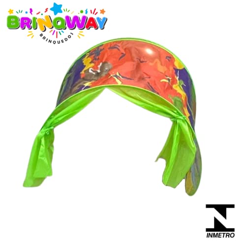 Barraca Cabana Infantil Cama Dinossauro Verde, Importway