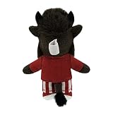 Bobbi-Toads Indiana University Hoosier the Mini Bison Mascot Bobbi-Dobbiez Attachable Plushie
