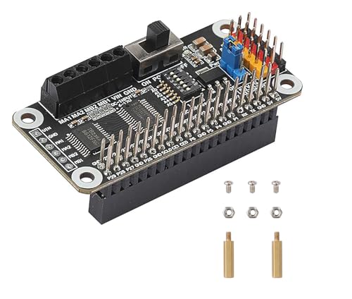 Pilote de moteur Raspberry Pi HAT carte extension robotique I2C 6 canaux servo