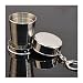 Iuhan® Fashion Telescopic Collapsible Stainless Steel Shot Glass Key Ring