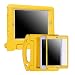 HDE Case for iPad Mini 1 2 3 Kids Shockproof Bumper Hard Cover Handle Stand with Built in Screen Protector for Apple iPad Mini 1st 2nd 3rd Generation (Yellow)