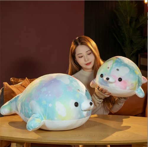 21.6" Seal Plushie Pillow,Cute Ocean Animal Plush Toy, Seal Plush Stuffed Cotton Plush Animal Toy, Birthday Gift For Kids Girls Boys. #TOP4