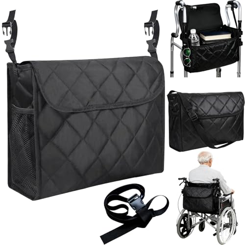 Sac pour fauteuil roulant résistant pour en finir avec le manque de rangement