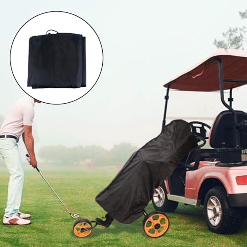 Durlo Golftasche Regenschutz, Regenhaube Cape Golf Trolley Cart Bag Wasserdichte Schutzhülle Für Cart Freizeit Sport, 30x62x130CM