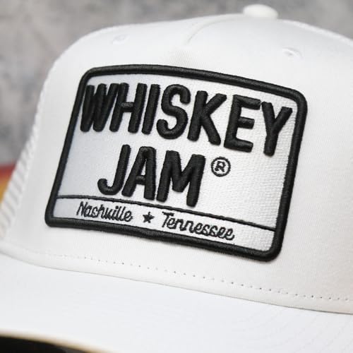 Image of Whiskey Jam WJ Tractor Adjustable Snapback Trucker Hats