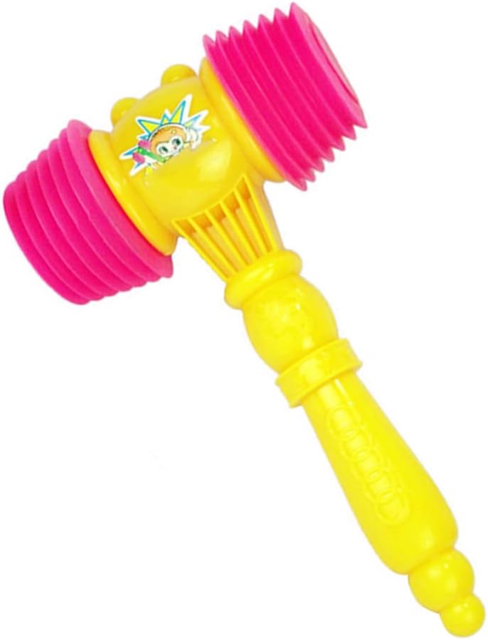 Squeaky Hammer Plastic Gavel Squeaky Toy Whistle Sound Toy for Kids Baby and Party Favors Hammer