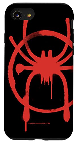 Marvel Spider-Man in die Spider-Verse-Ikone von Miles Morales Hülle für iPhone SE (2020) / 7 / 8 Marvel Spider-Man in die Spider-Verse-Ikone von Miles Morales Hülle für iPhone SE (2020) / 7 / 8