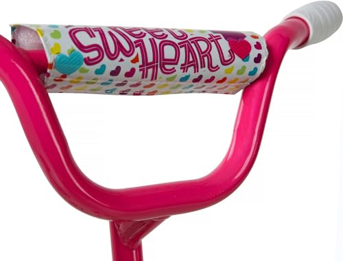 Image of Dynacraft Magna Sweetheart 12 inch-20 inch Children's Bike for Ages 3-14 Years - Fun and Stylish Design, Sturdy and Durable, Perfect for Kids Learning to Ride, Easy to Assemble, Ideal for Young Riders