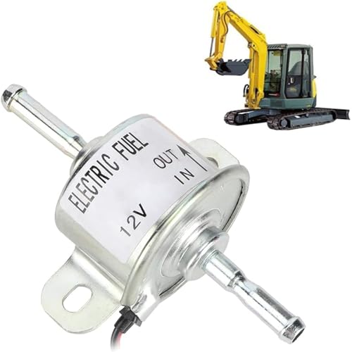 BOROCO 12V External Electric Fuel Feed Pump Replacement for 4TNV88 3TNV88-NHB NHBB 129612-52100