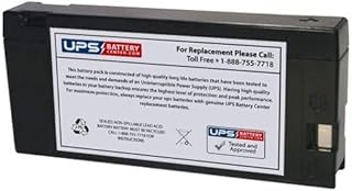 UPSBatteryCenterÂ® Compatible Replacement Battery for Everik 12V 2000mAh Camcorder â€’ 12V 2Ah Battery, PC Terminals