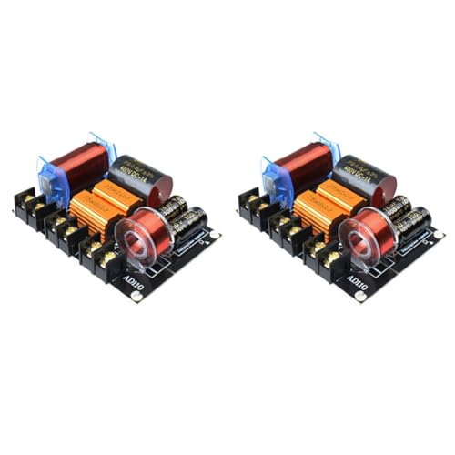 Baglaum 2X 250W Audio Frequency Divider Two Way HiFi Speaker Crossover Stage Performance High Power Frequency Divider