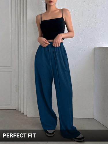 Image of GRECIILOOKS Women Trousers for Women | Women Trousers | Women's High-Waisted Pant | Women Trousers Pants | Korean Trousers for Women
