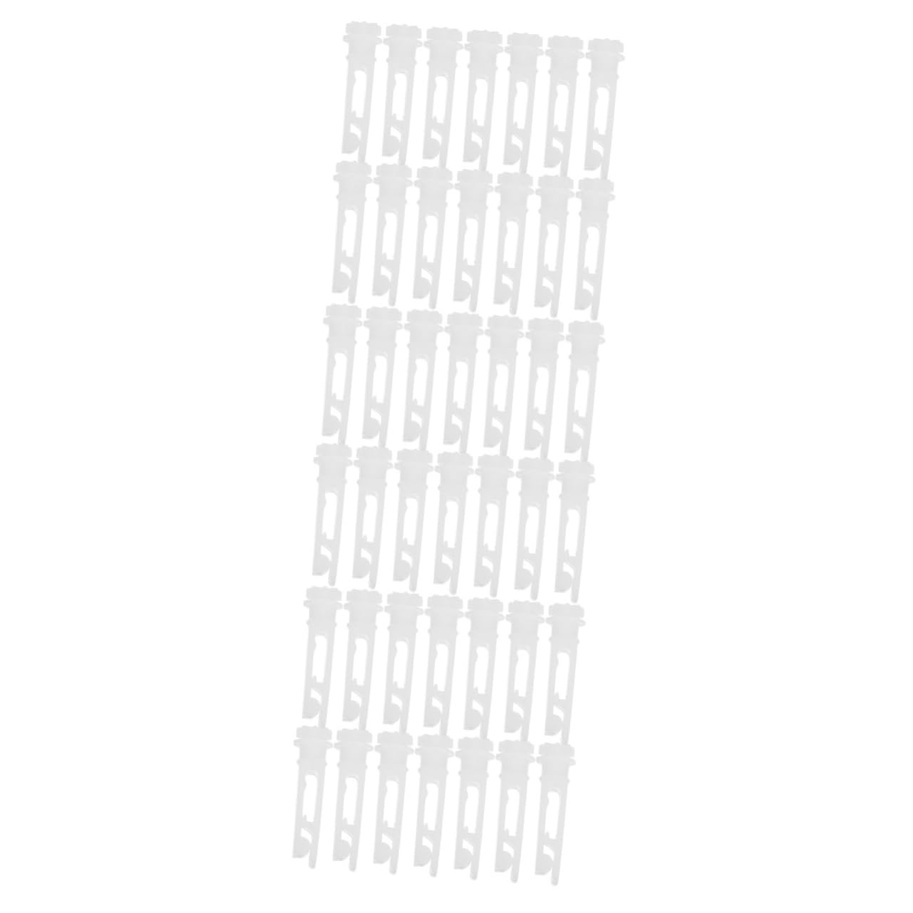 Tige de store vertical en plastique transparent pour réparation de volet venitien