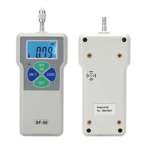 Image of WNVXJGNSO Digital Force Gauge, SF-50 Digital Force Gauge 50N/5kg/11lb Dynamometer Portable and Pull Force Meter Strength Measurement Tool for Measurement