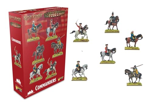 Miniaturas Warlord Black Powder Revolution Comandantes 28mm
