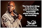Vincit Veritas Dave Chappelle Poster Quote Posters Home Decor Comedy Movie Star Chapelle Best Comedian Uncensored Inspirational Decor Wall Art Classroom Classic Shows Vintage Mindset Autograph P164