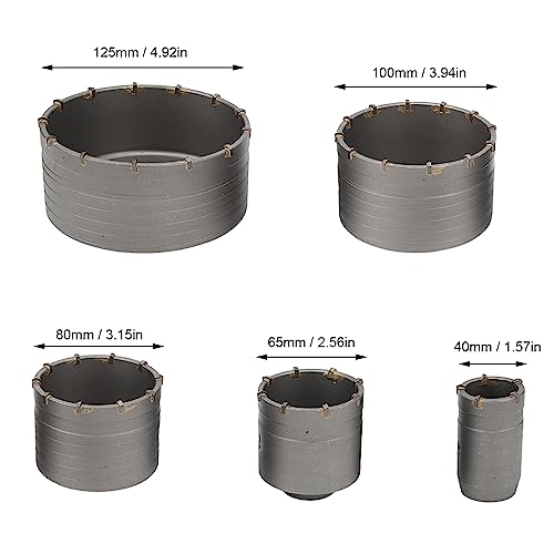 Set de 6 brocas para concreto 40-125 mm miniatura 4