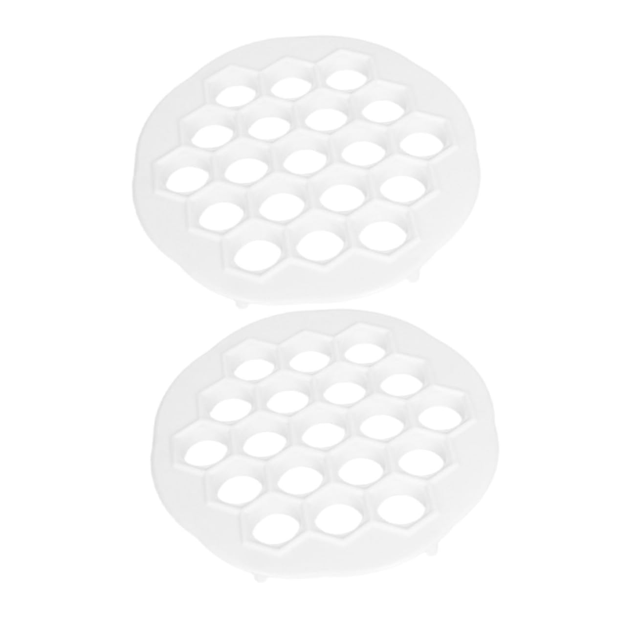 Cabilock 2pcs Reusable Dumpling Mold for Quick Ravioli Pastry -saving Kitchen Gadget for Homemade Dumplings Easy to Use Store