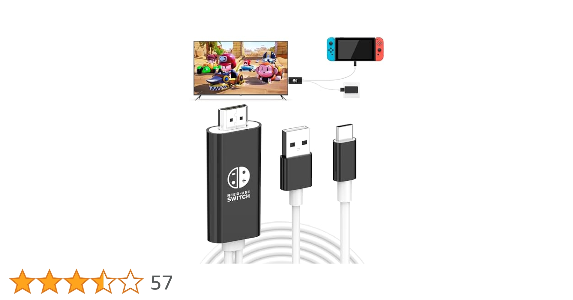 Amazon.co.jp: Switch ドック【革新版】Switch HDMI ケーブル