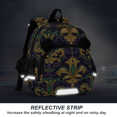 Brazil Mardi Gras Carnival Party Toddler Backpack for Girls Boys,Preschool Kindergarten Backpacks B04036264