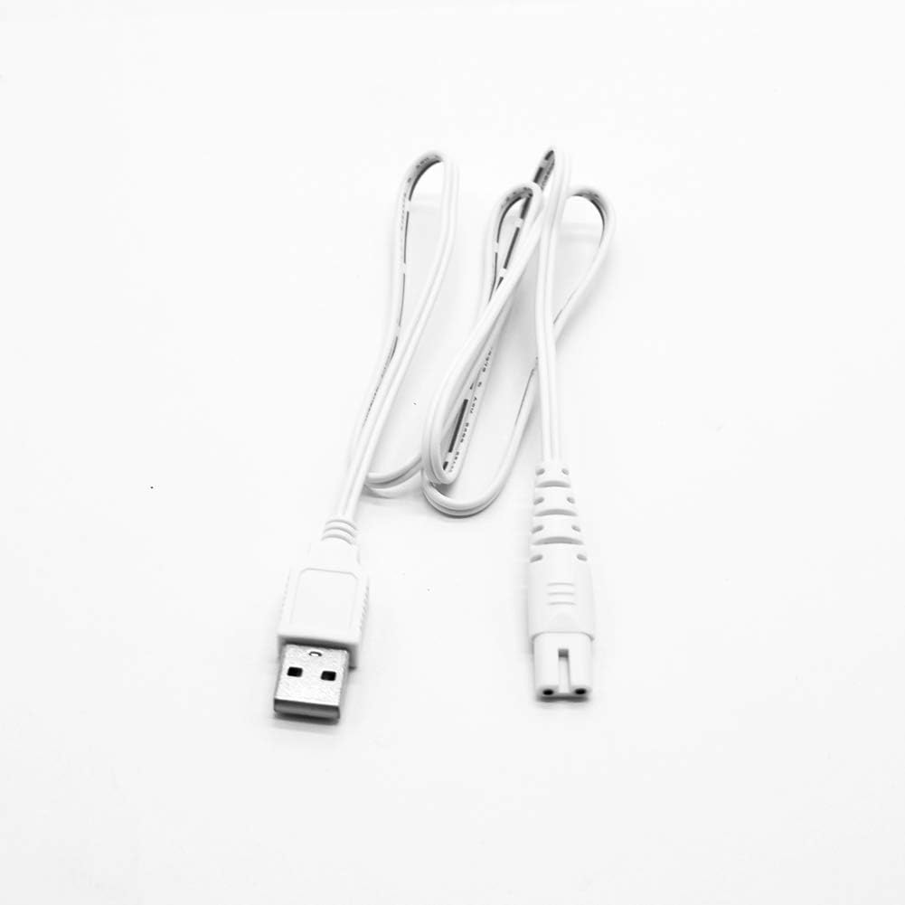 TUREWELL Water Flosser Recharge Cord, USB Cordless Charging Cable for FC159 FC1591 FC2630 FC2631 FC156 FC152 Use Cordless Oral Irrigator