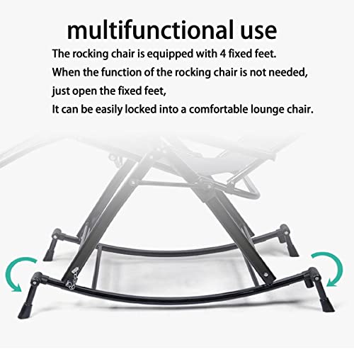 Chaise longue fauteuil à bascule pliable spéciale pêche - 7
