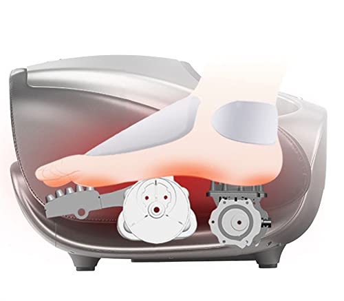 Masajeador de pies ToeWoe con calor, masaje shiatsu para pies y pantorrillas, masaje profundo para alivio del dolor, masaje de tejidos profundos, regalos para hombres y mujeres miniatura 5