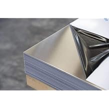 Aluminum Sheet Metal Plate Flat Alloy 1/8" .125 X 56" Inches Long x 22" Inches Wide 5052 H32 with Protective Film