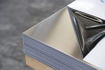Aluminum Sheet Metal Plate Flat Alloy 1/8" .125 X 56" Inches Long x 22" Inches Wide 5052 H32 with Protective Film
